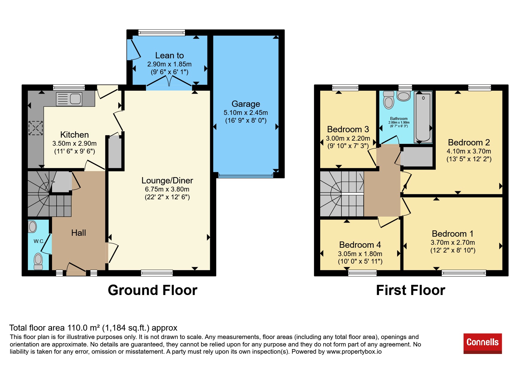 23, Uplands, Peterborough floorplan