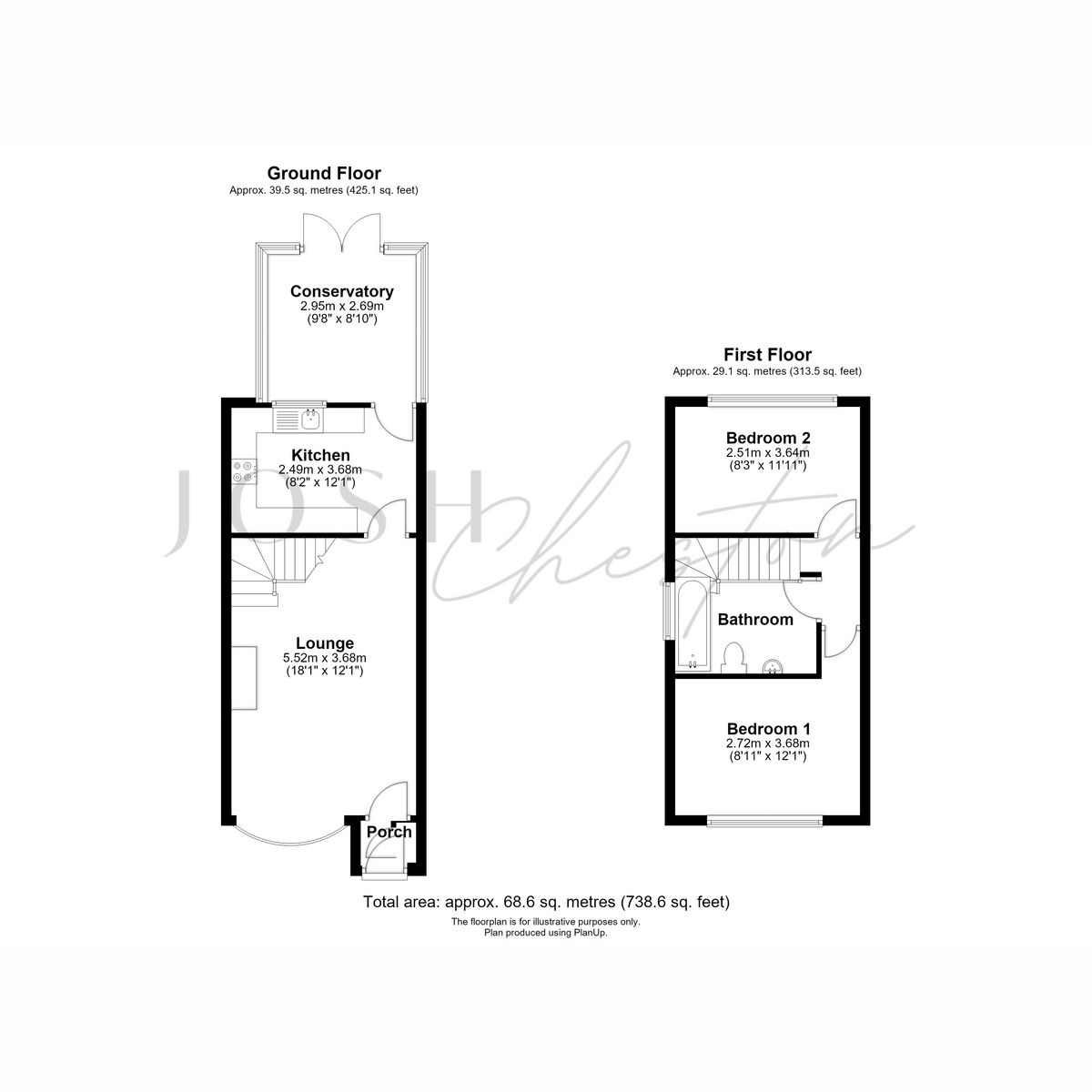 67, Andover Avenue, Manchester floorplan