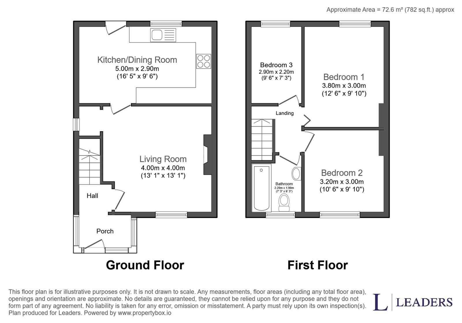 125, Hallfields Lane, Leicester floorplan