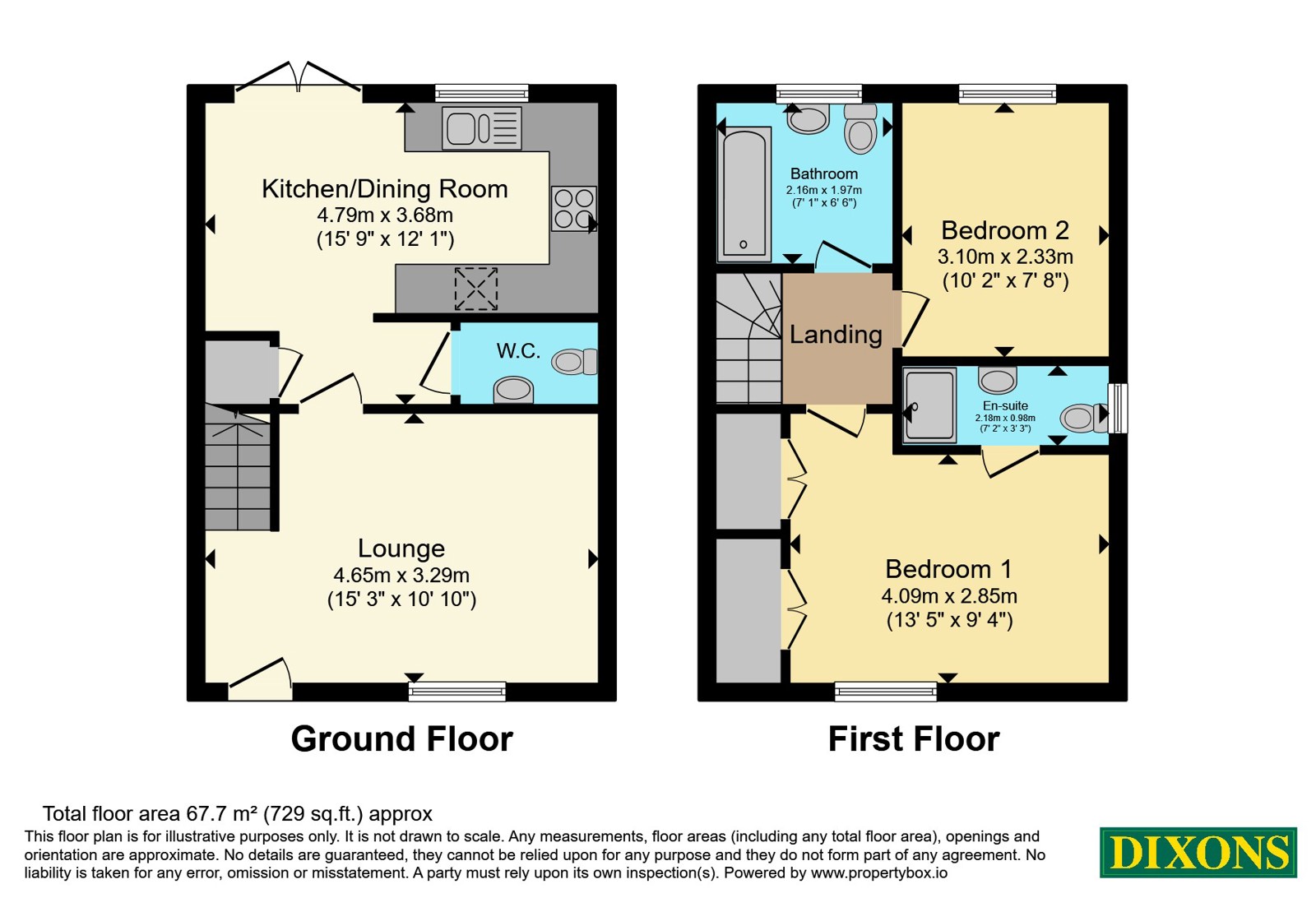 21, Elder Road, West Midlands floorplan