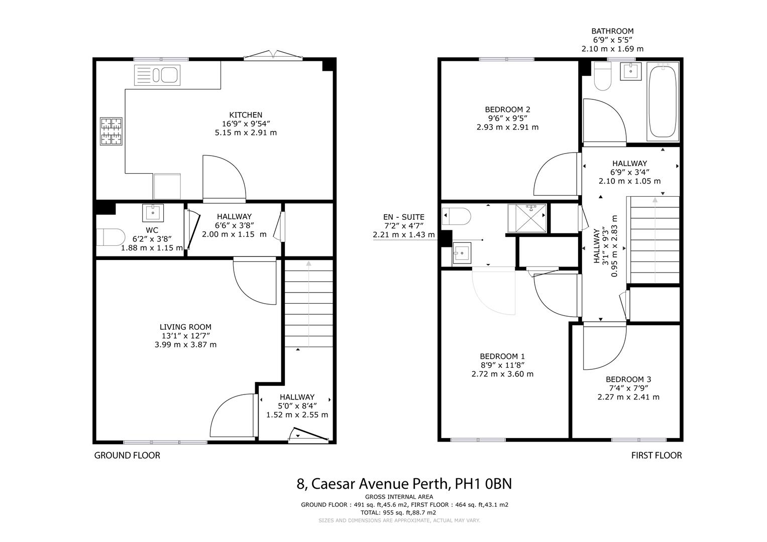 8, Caesar Avenue, Perth floorplan