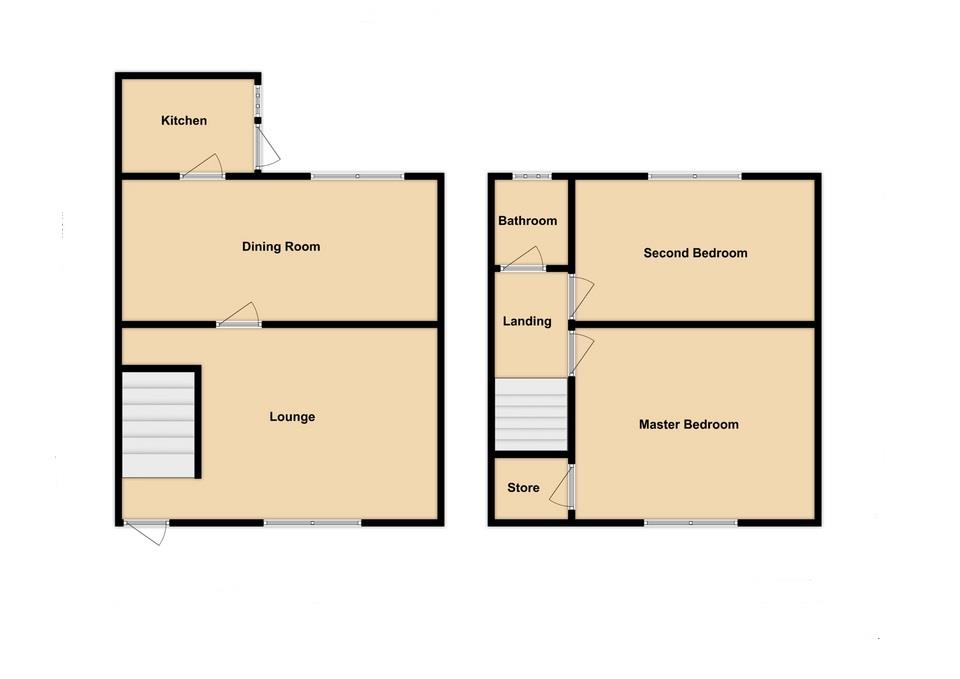 Fourth Street, Blackhall Colliery floorplan