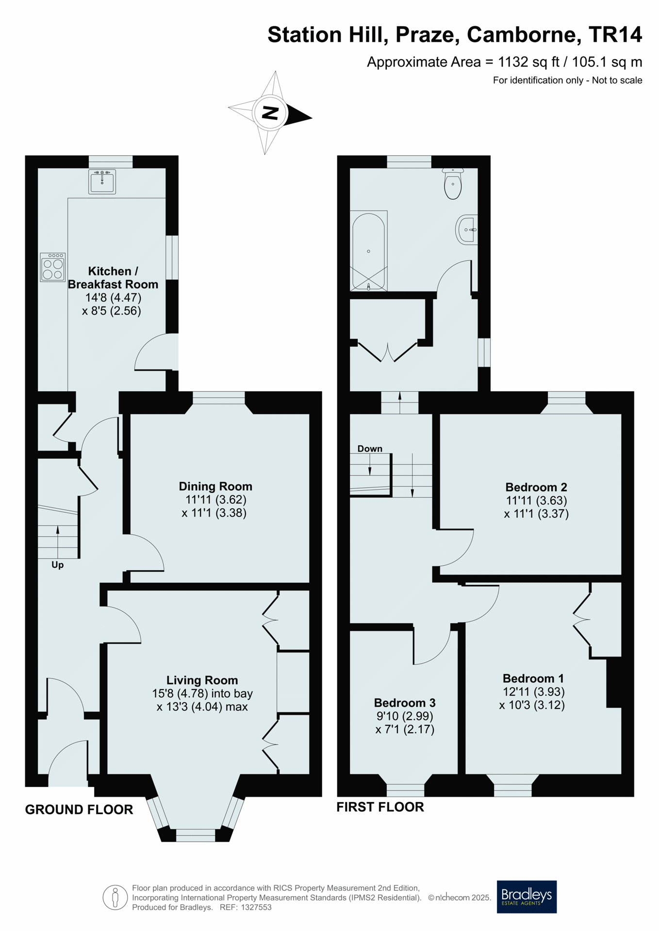6, Station Hill, Camborne floorplan