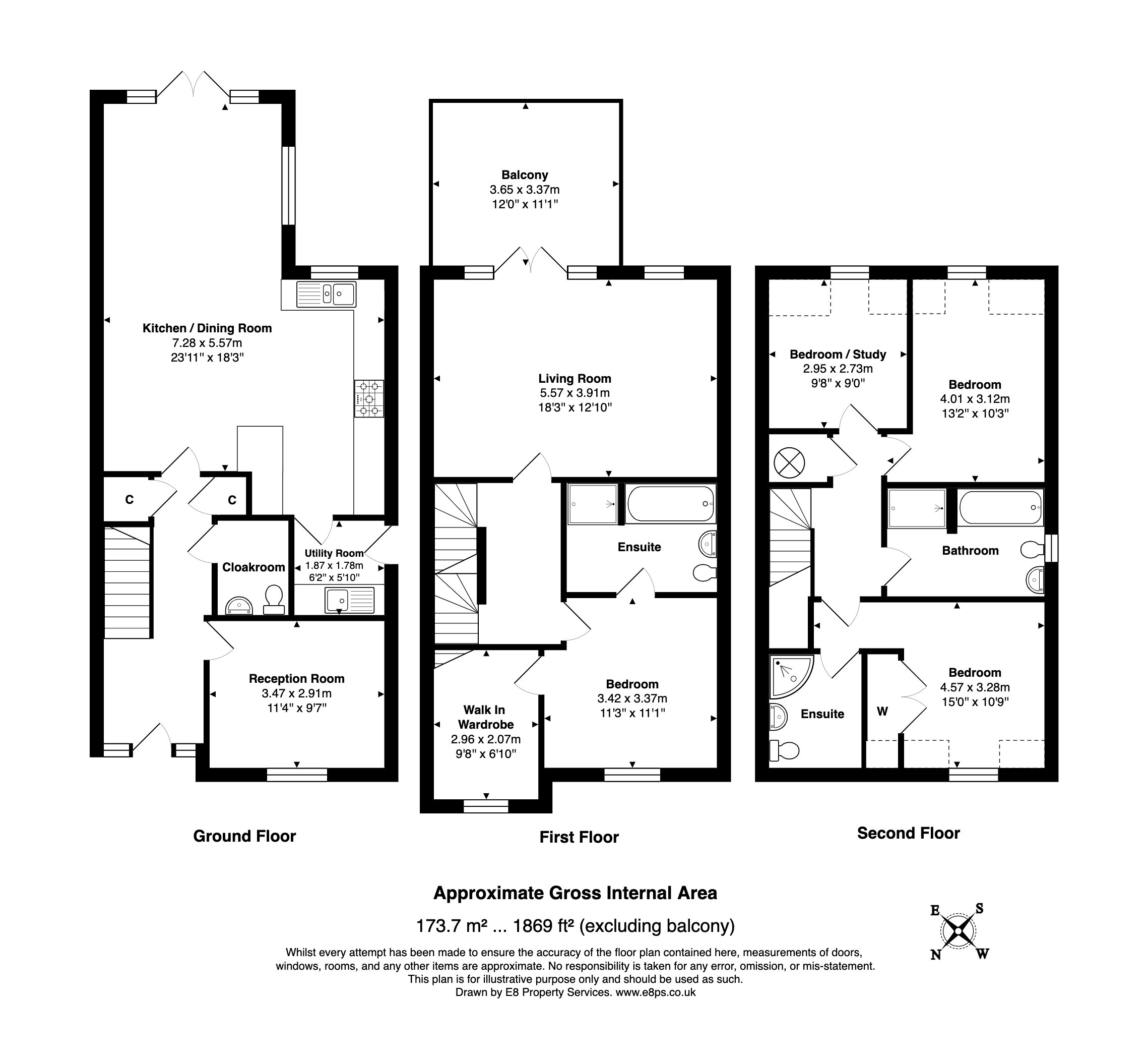 22, Augustine Way, Oxford floorplan