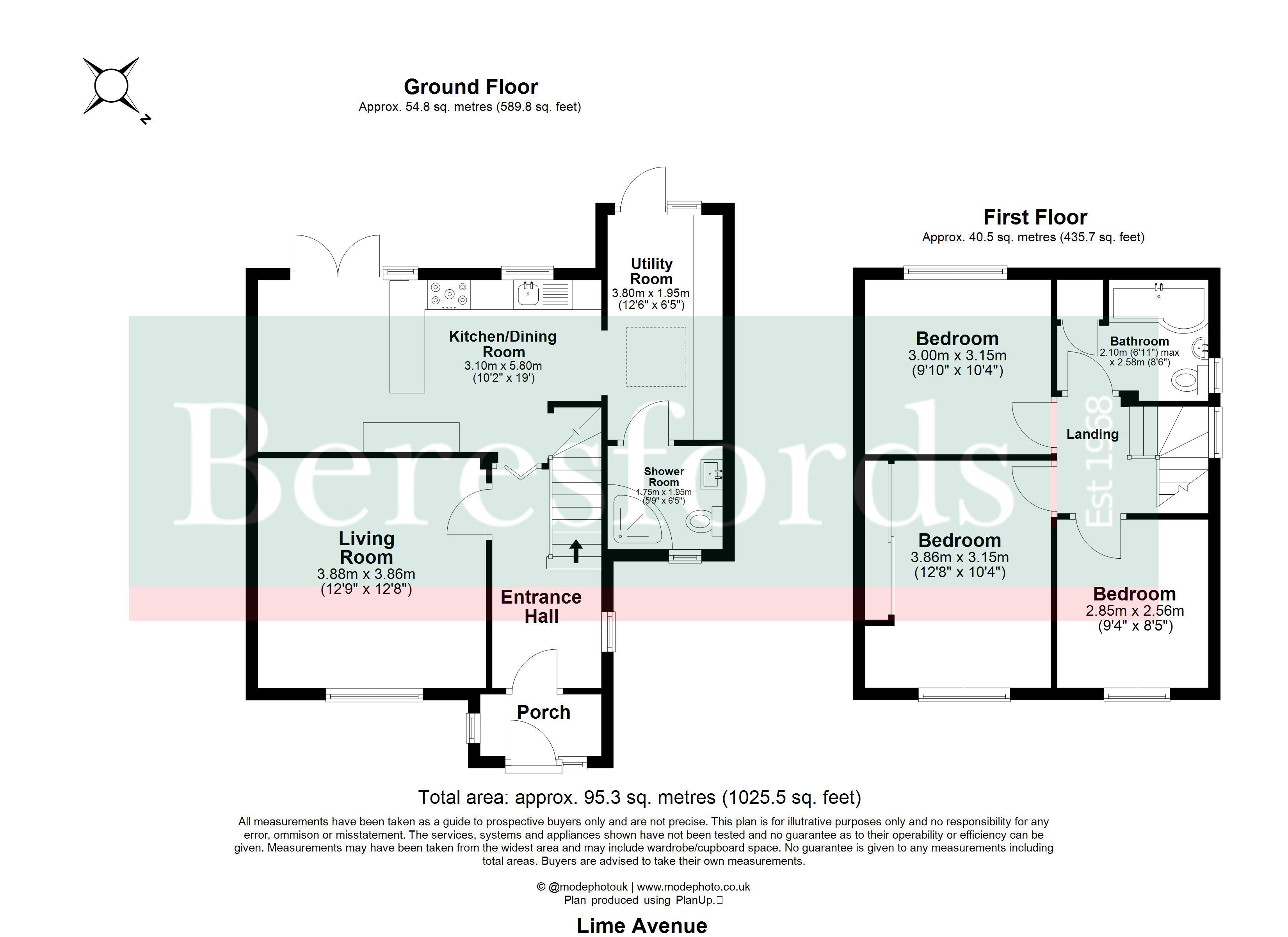 5, Lime Avenue, Essex floorplan