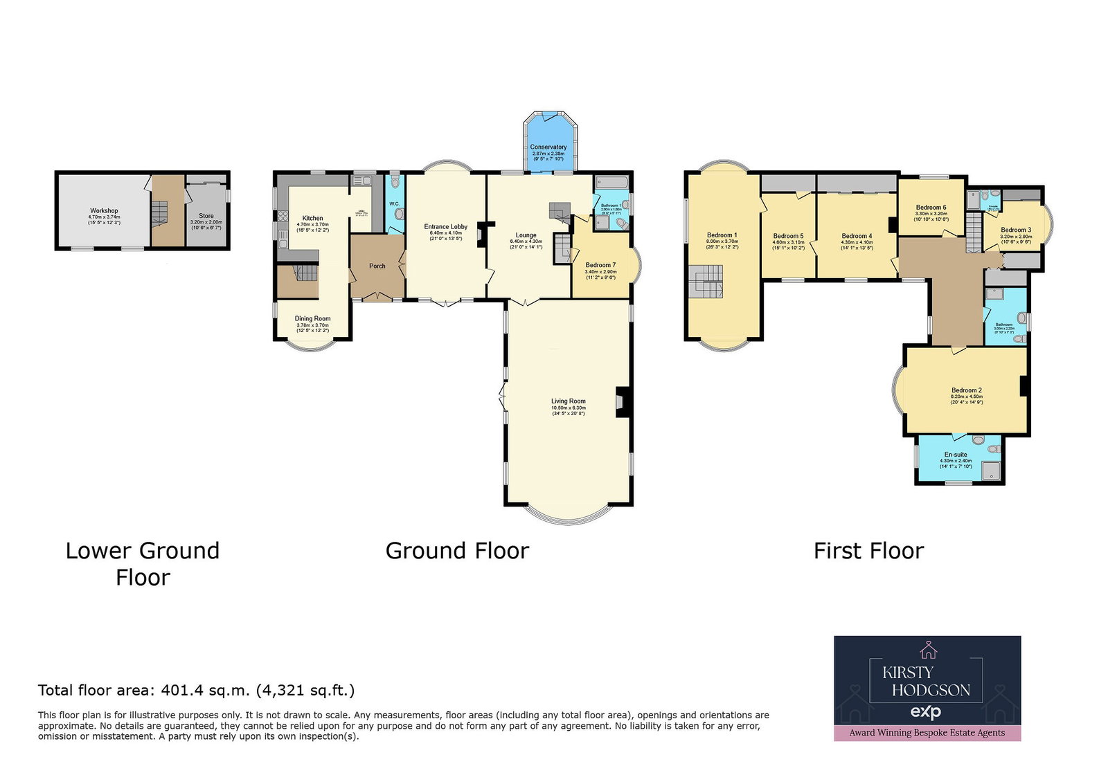 7, Meadowfield Park South, Stocksfield floorplan