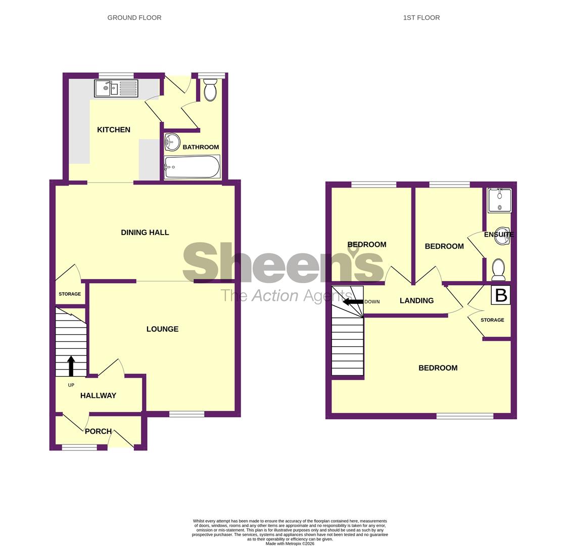 4, Grove Avenue, Walton On The Naze floorplan