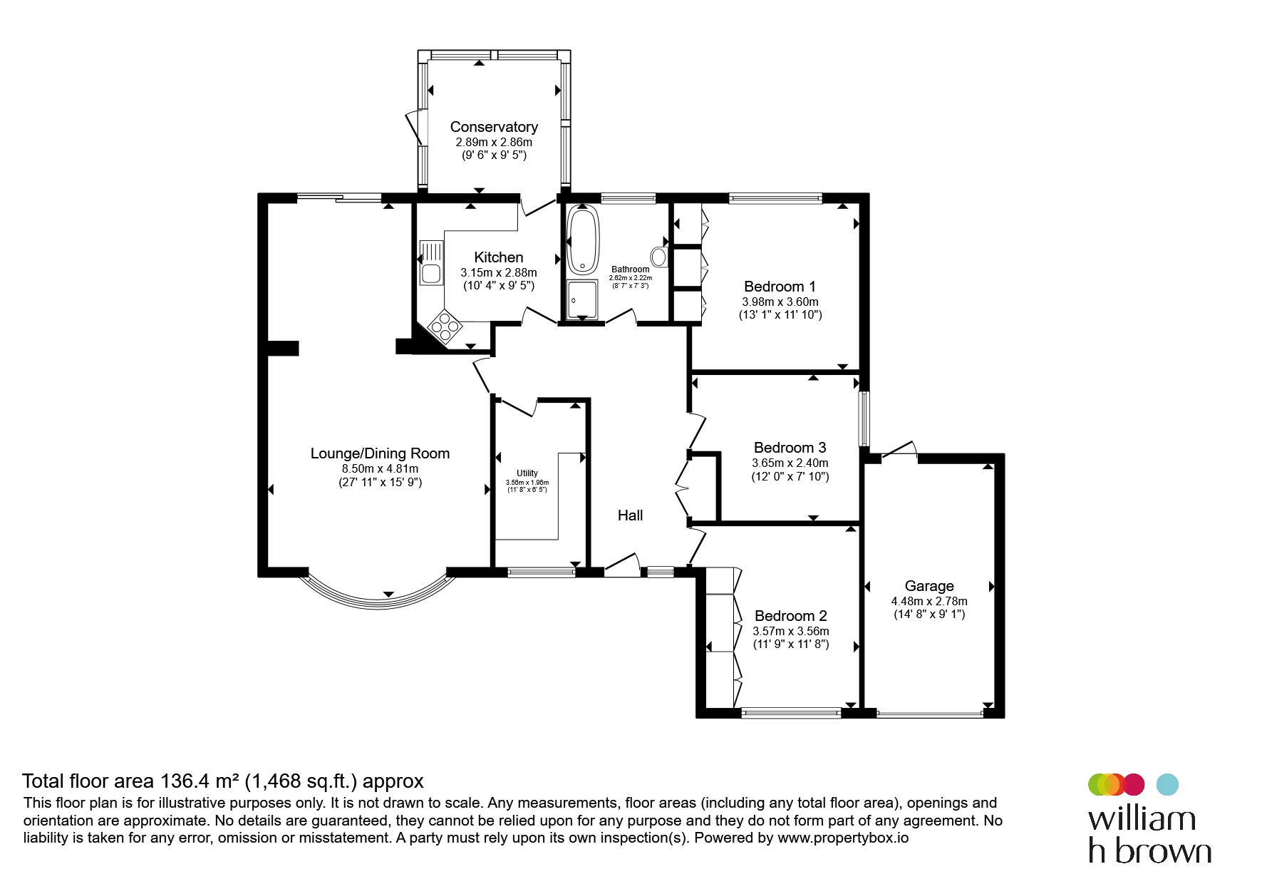 Keelyn, Harlington Road, Mexborough floorplan