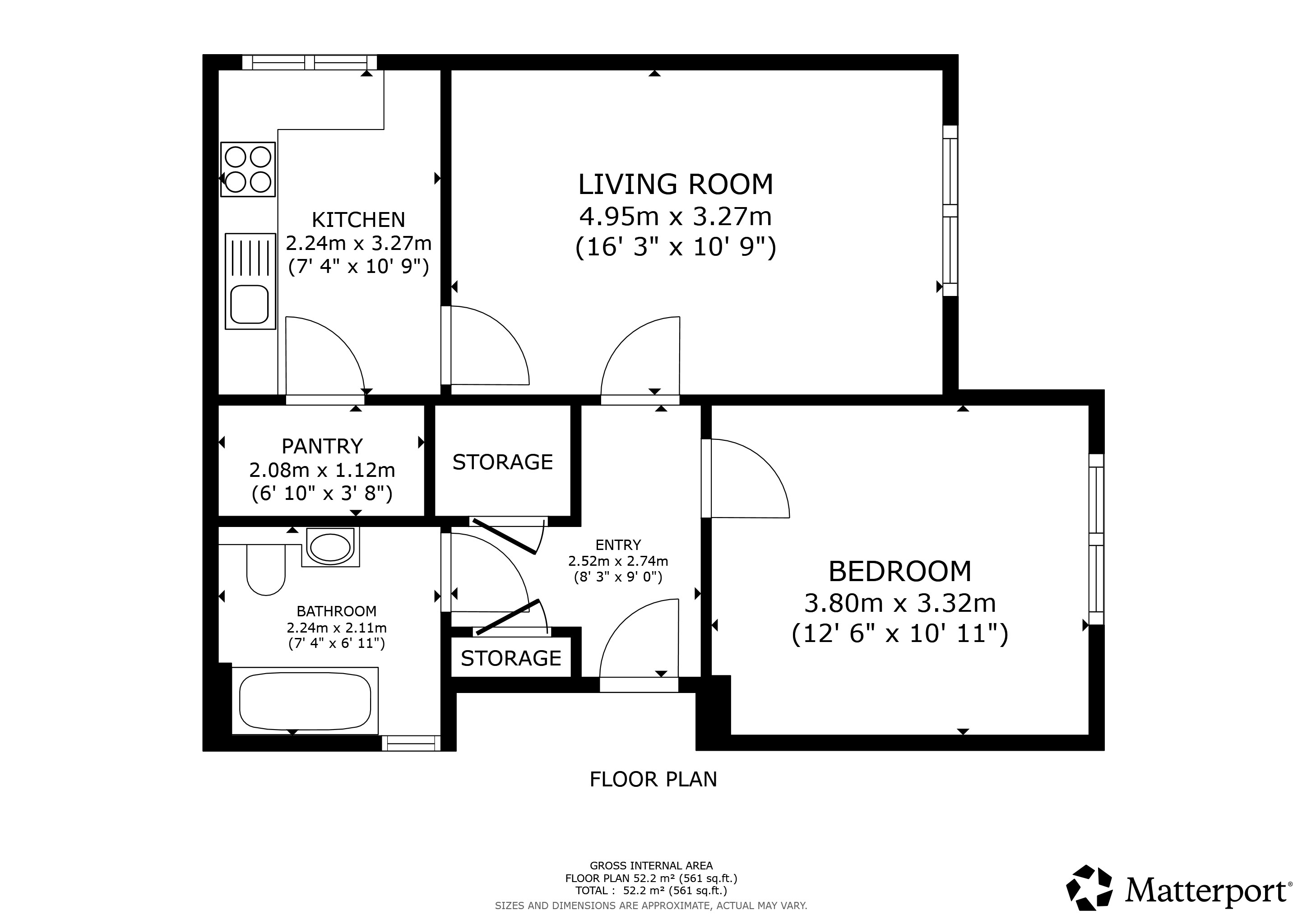 John R Gray Road, Stirlingshire floorplan