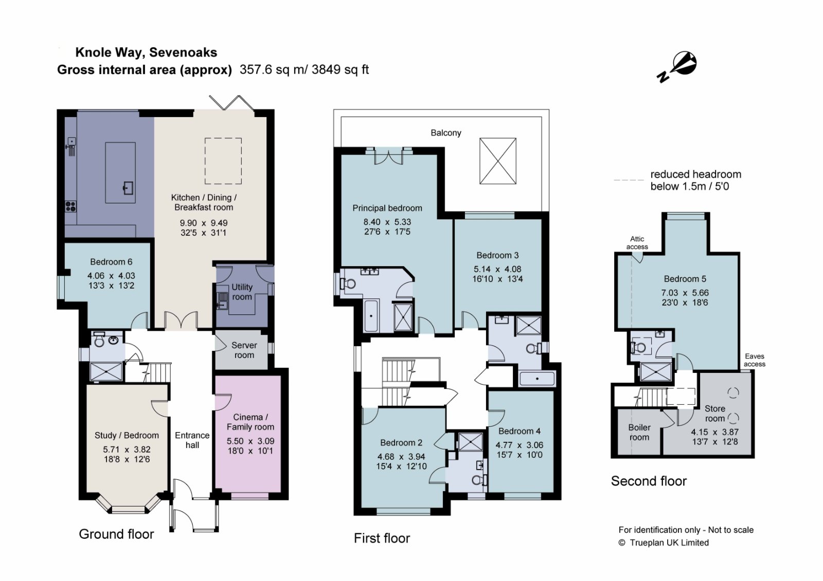 17, Knole Way, Kent floorplan