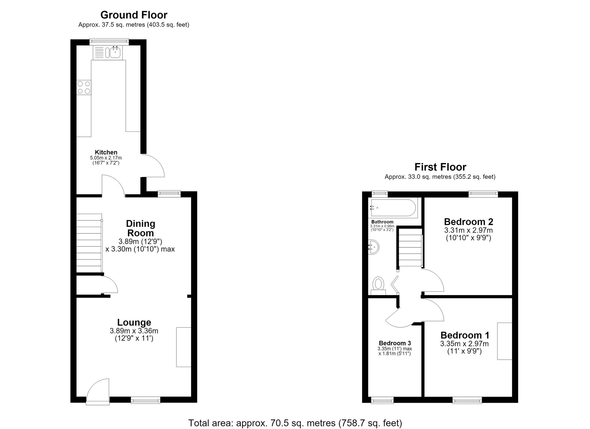 5 Montagu Street, St. Neots floorplan