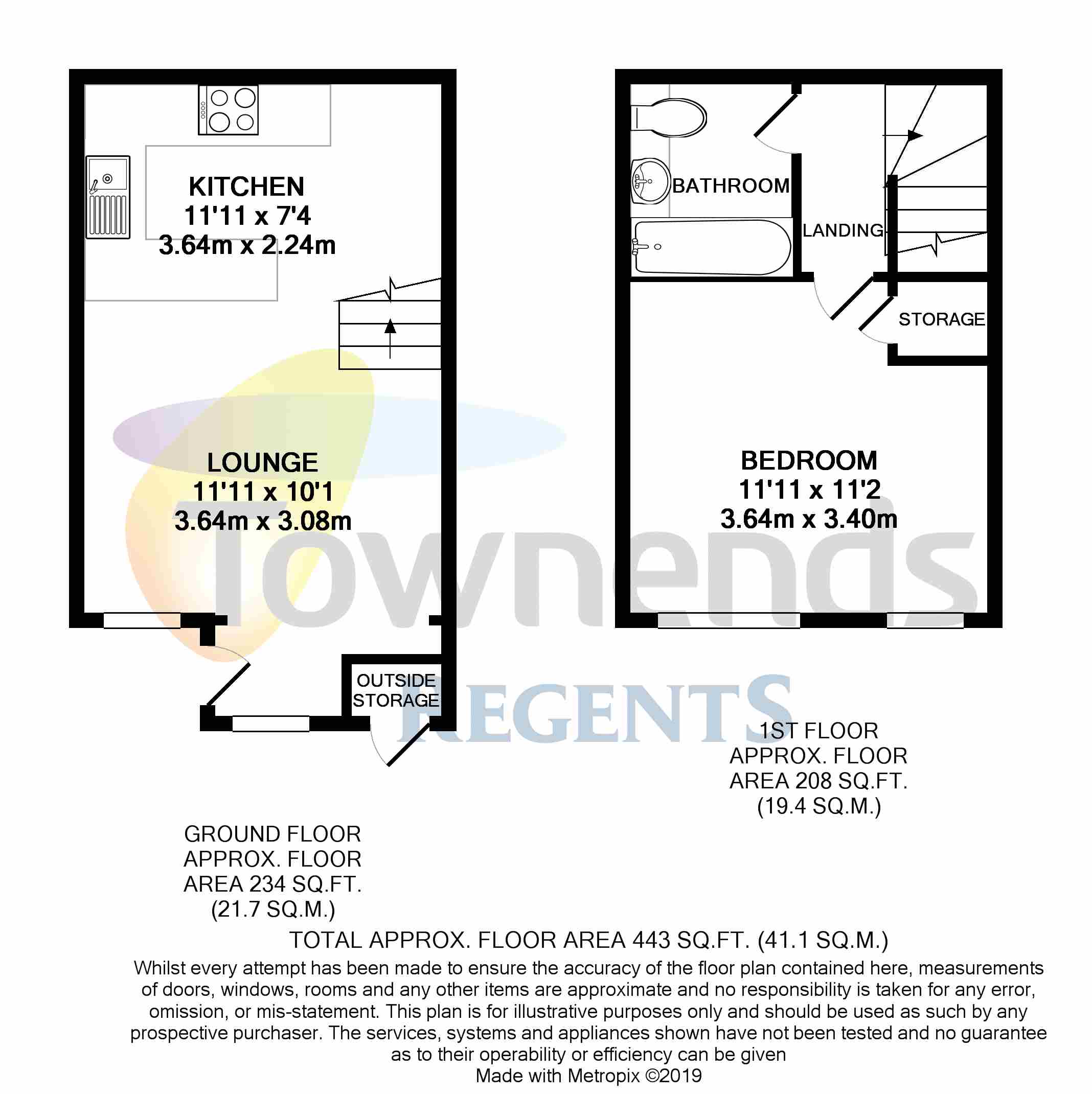 1 Bedrooms Terraced house to rent in Seymour Way, Sunbury-On-Thames, Surrey TW16