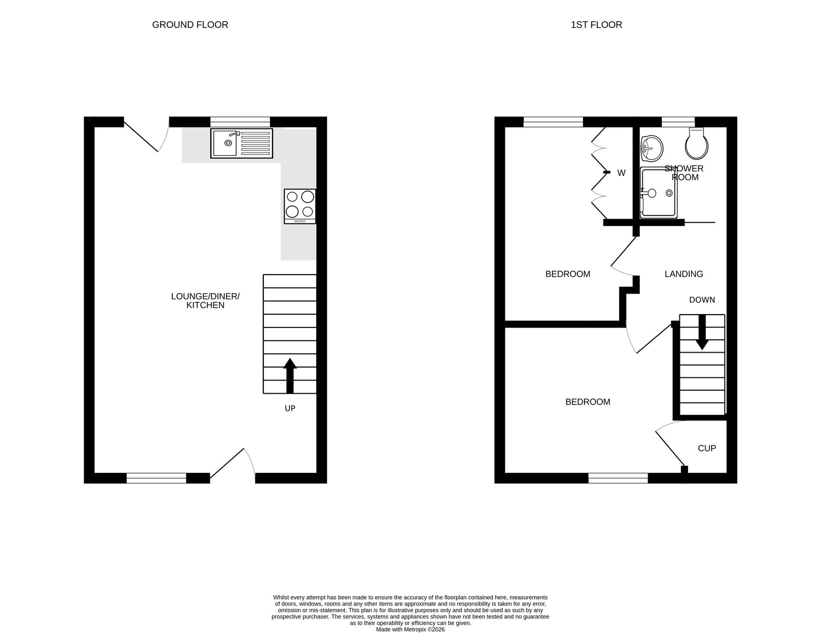 34, Old court, Penzance floorplan