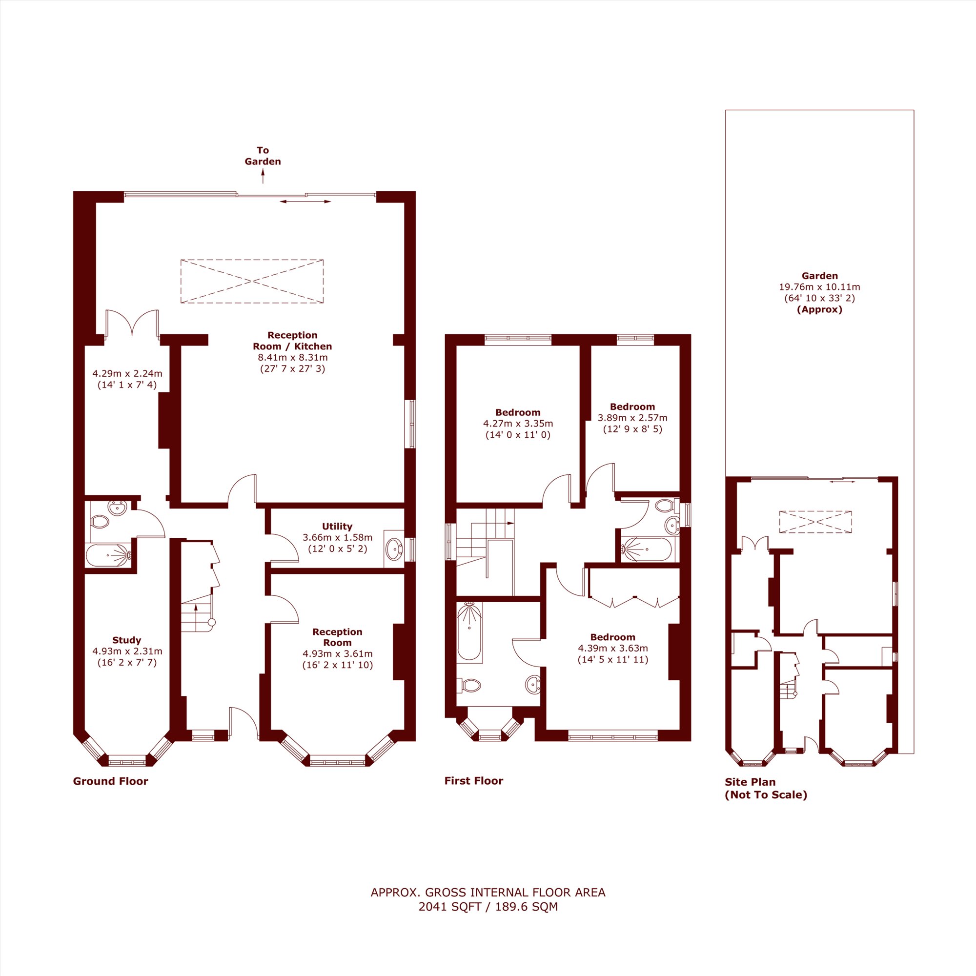 80, Lowther Road, London floorplan