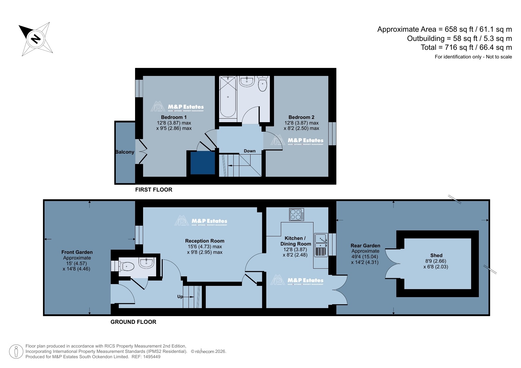 41 Sunliner Way, South Ockendon, Essex floorplan