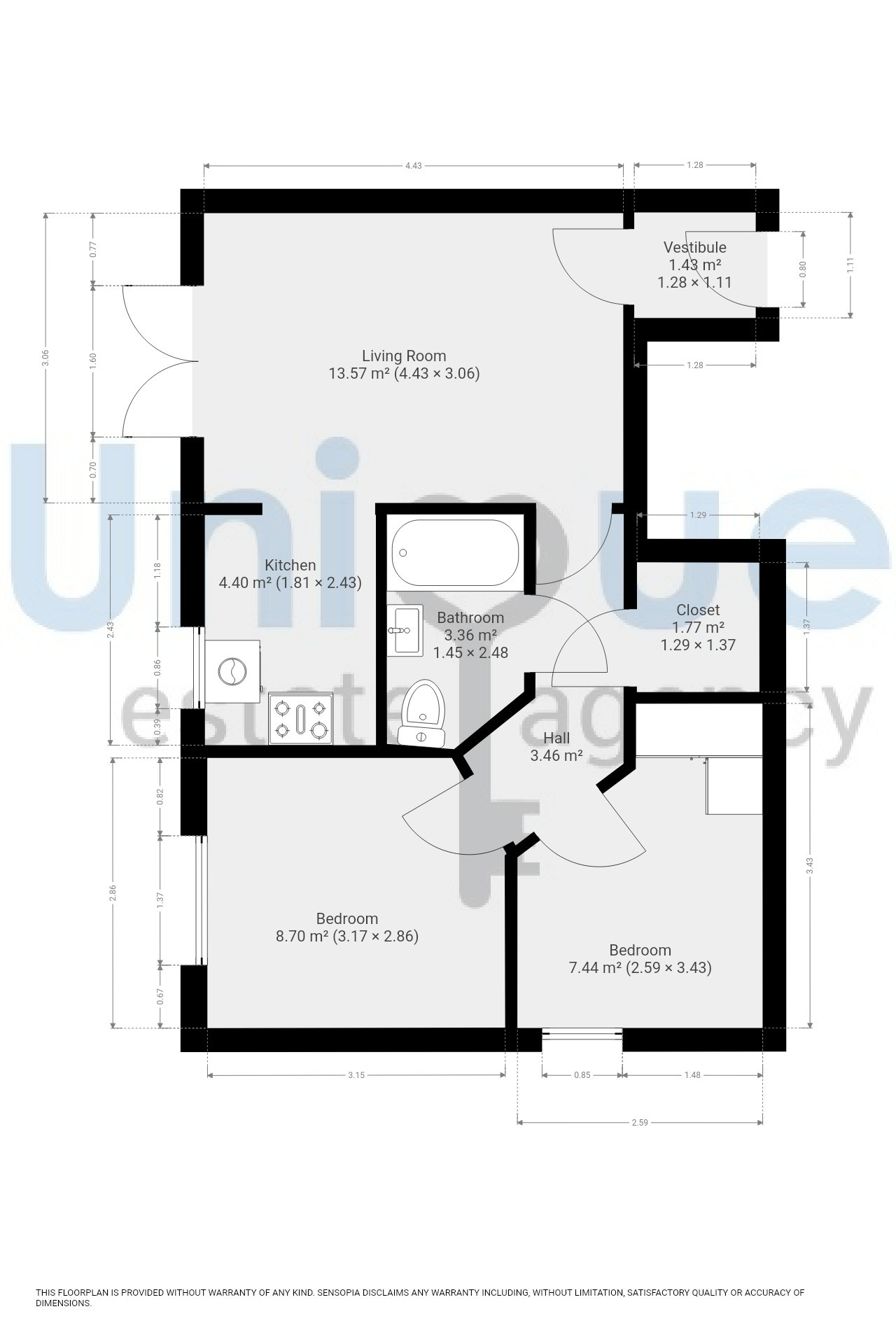 62, Sandwell Avenue, Thornton-Cleveleys floorplan
