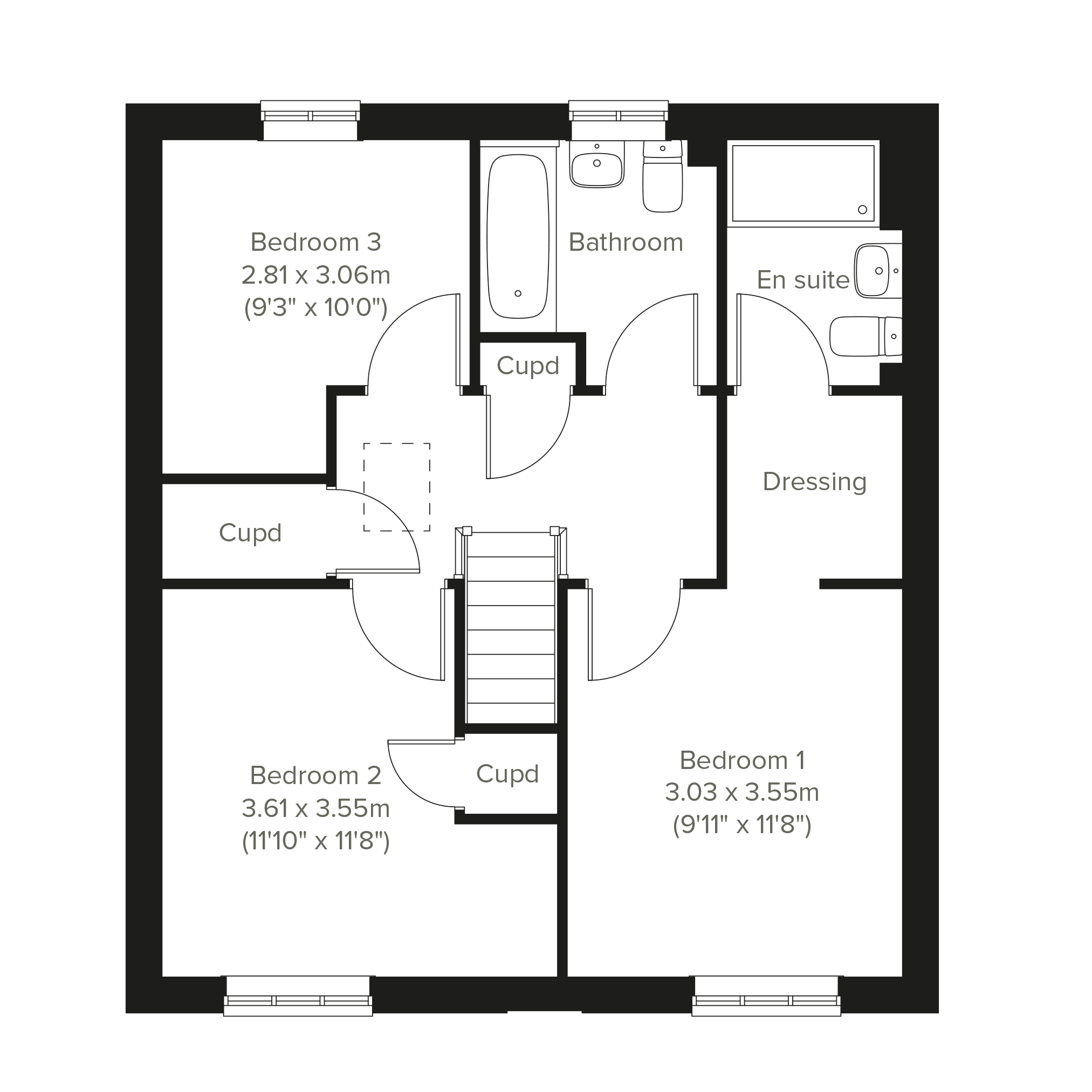 36, Fairy Beck, Carlisle floorplan