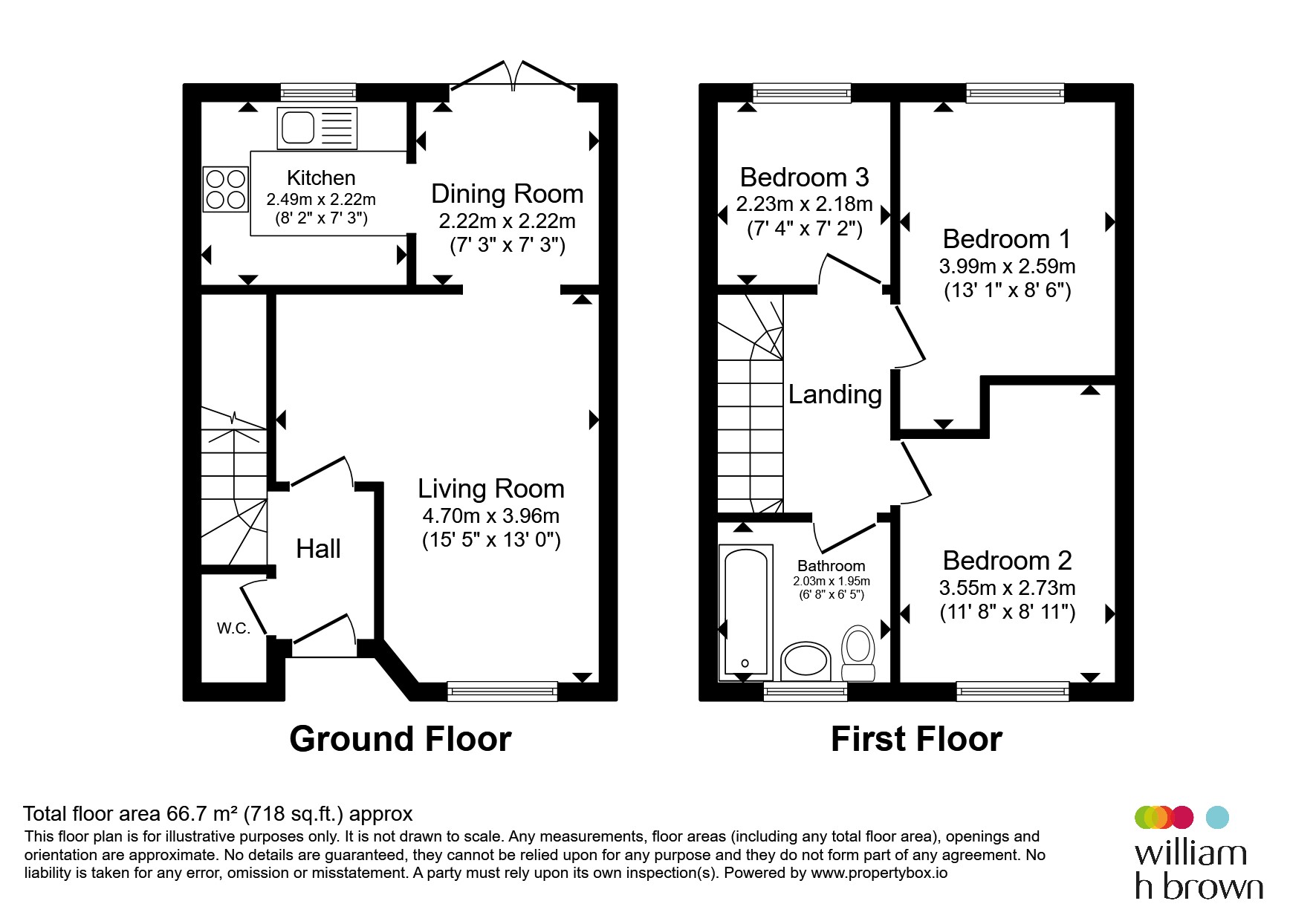 15, James Watt Avenue, Corby floorplan