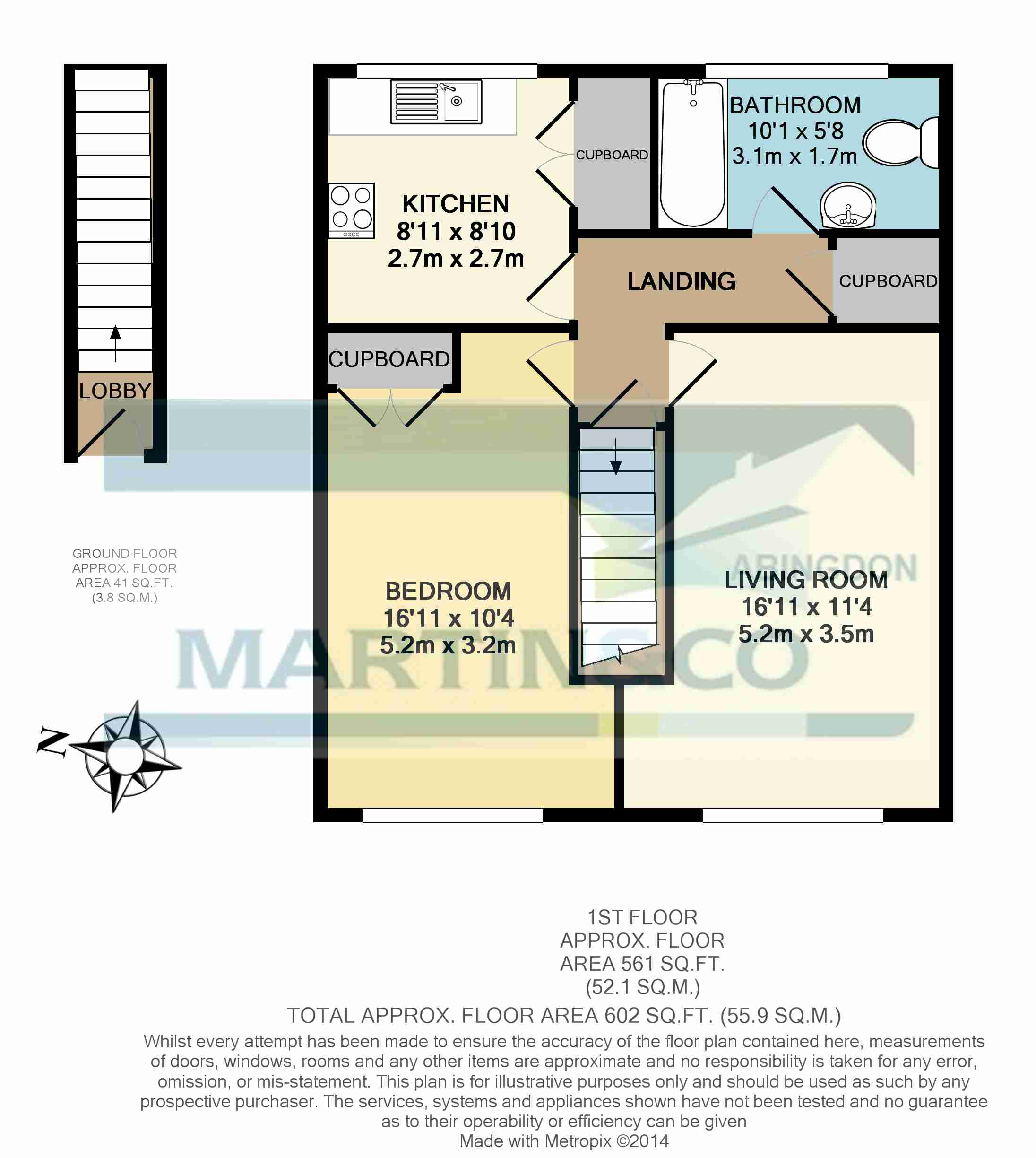 Pembroke Flat, High Street, Abingdon floorplan