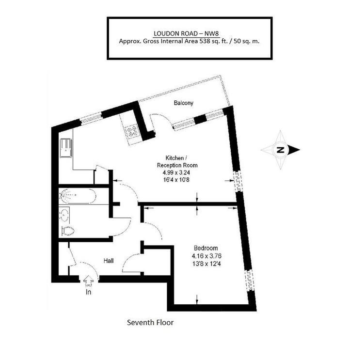 1 Bedrooms Flat to rent in Loudoun Road, St Johns Wood NW8