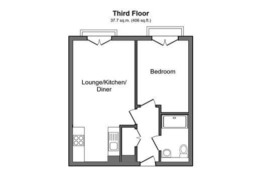 Gainsford Road Walthamstow, London floorplan