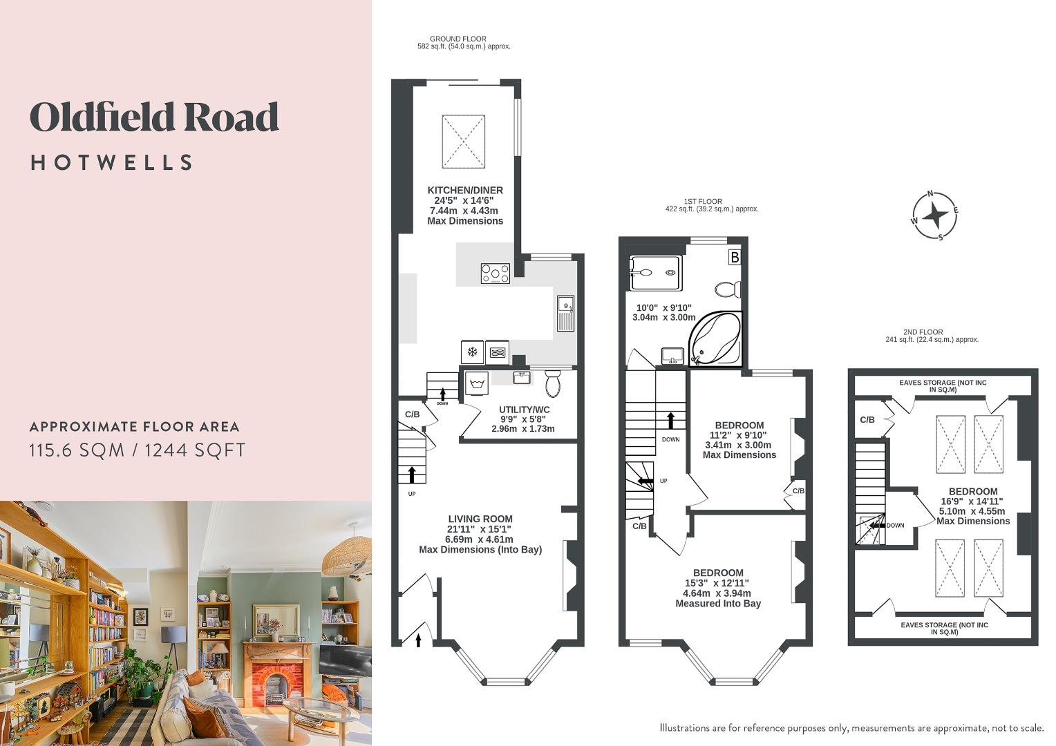 Oldfield Road, Bristol floorplan