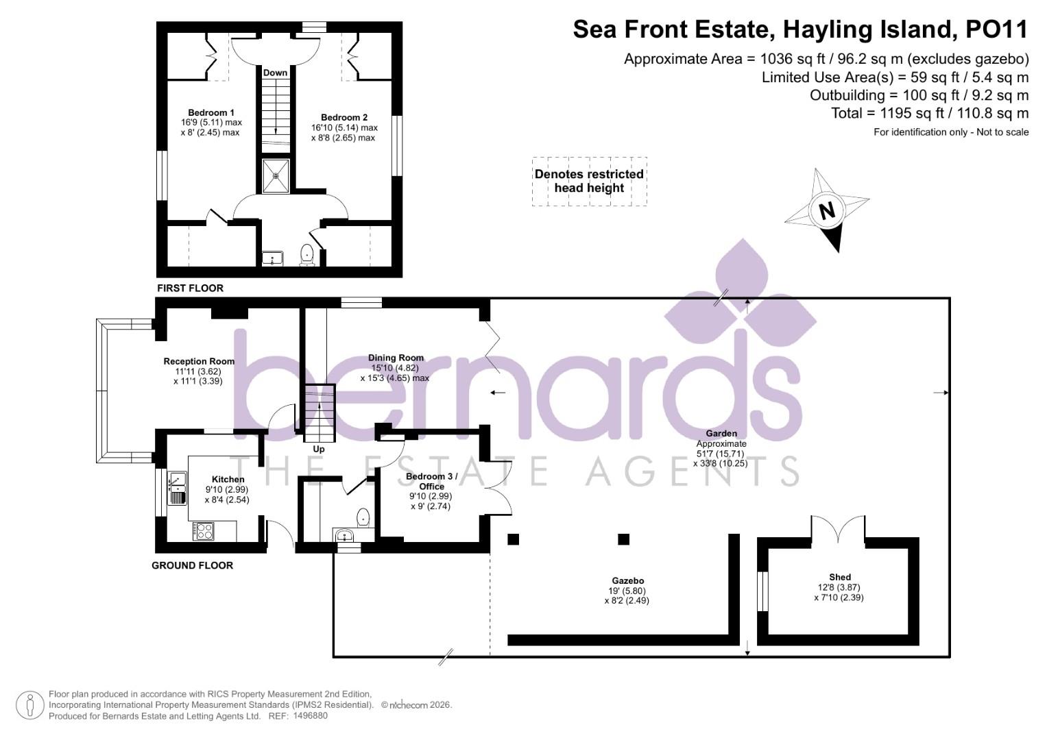 18, Sea Front Estate, Hayling Island floorplan