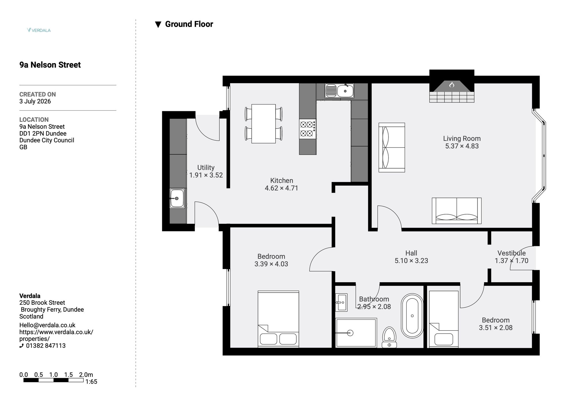 Nelson Street, Dundee floorplan