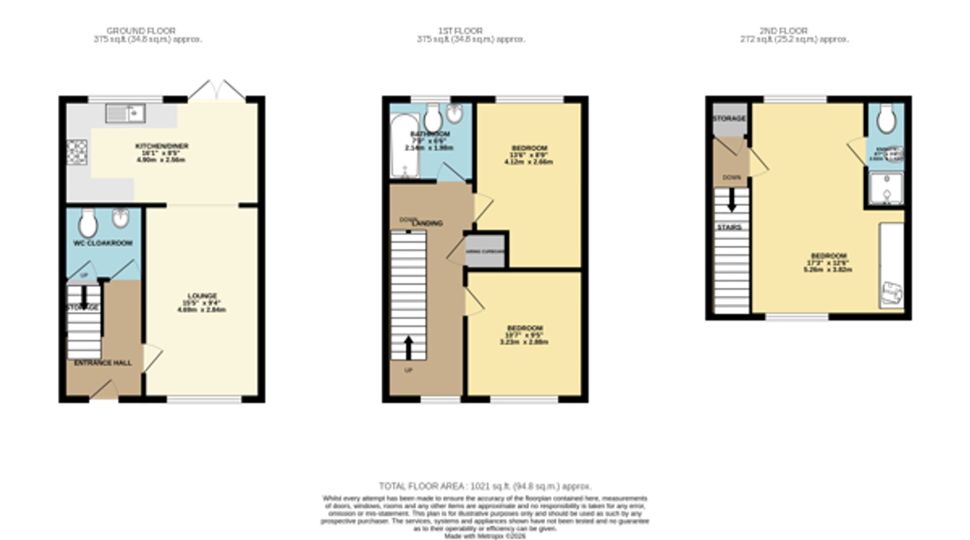 1 Bridge Street, Warrington floorplan