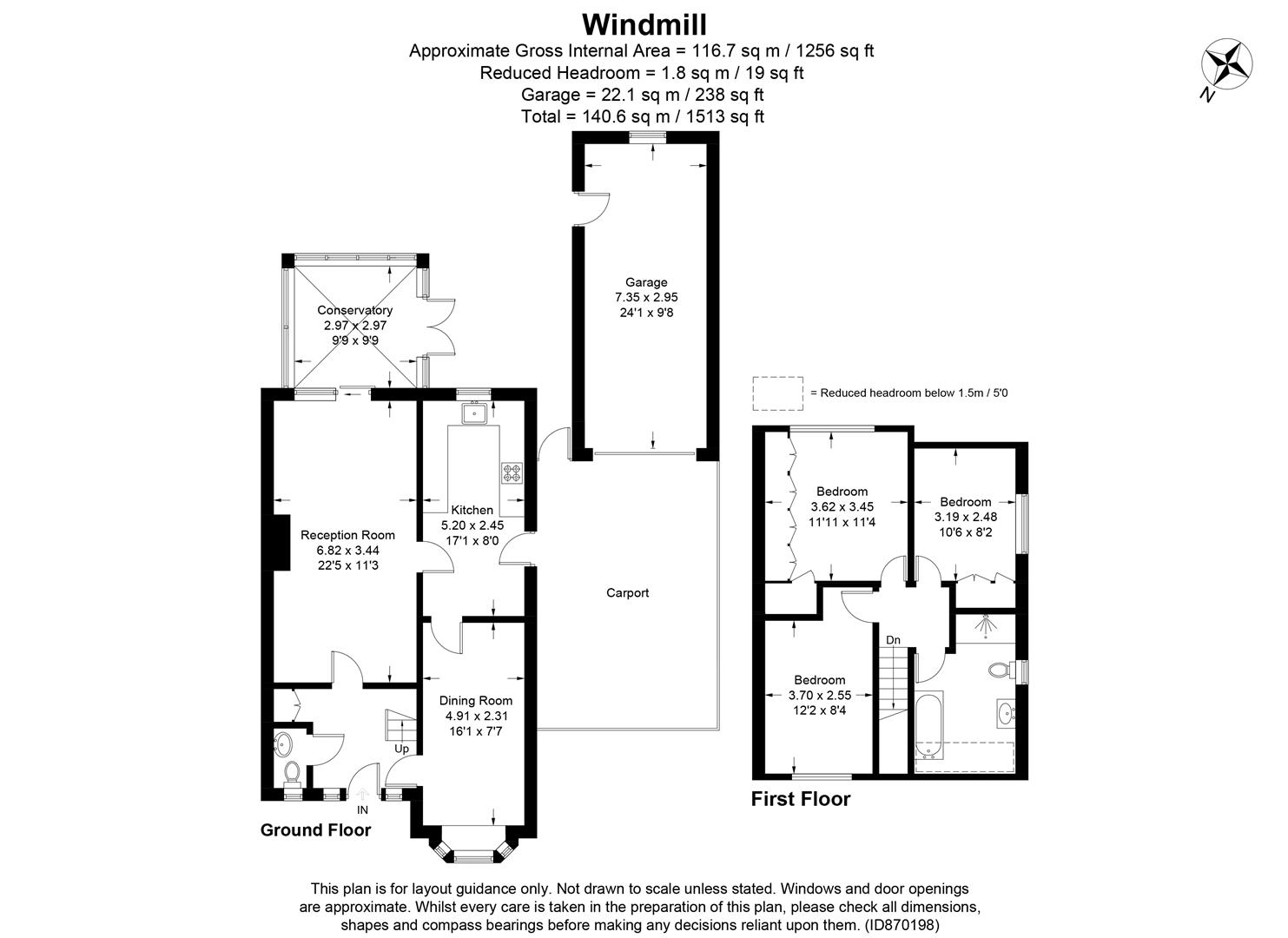Windmill Avenue, St.Albans AL4, 3 bedroom semidetached house for sale