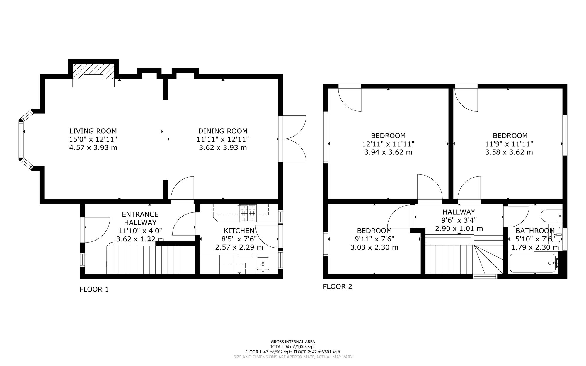 140 Mount Annan Drive, Glasgow floorplan