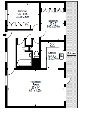 2 Bedrooms Flat to rent in Fulham Road, London SW3