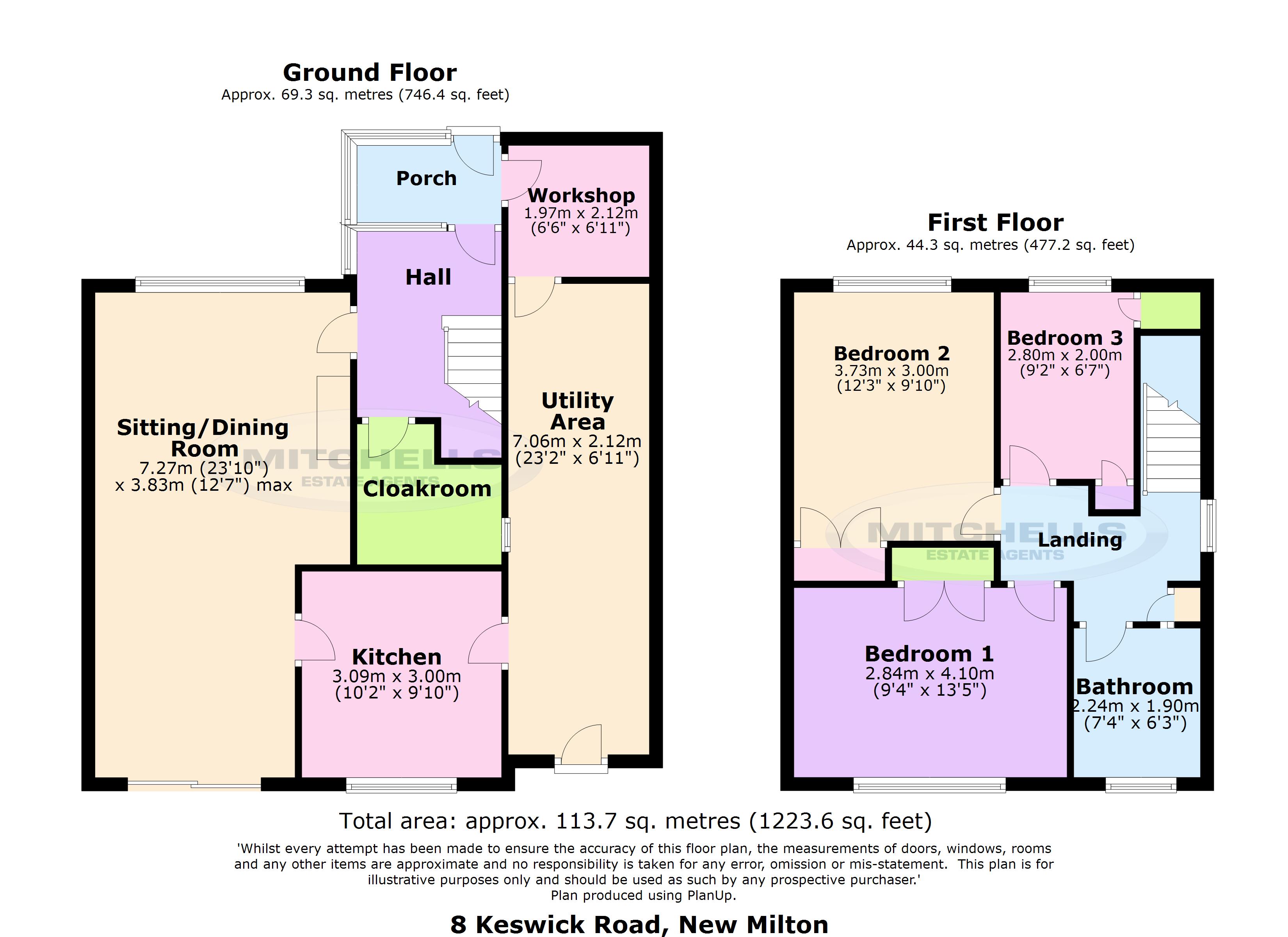 Keswick Road, New Milton BH25, 3 bedroom detached house for sale