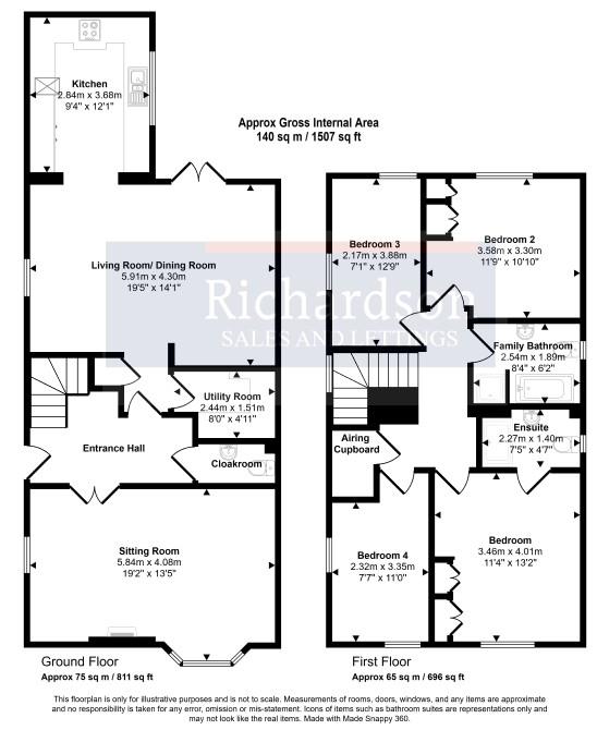 21, Goldfinch Road, Oakham floorplan