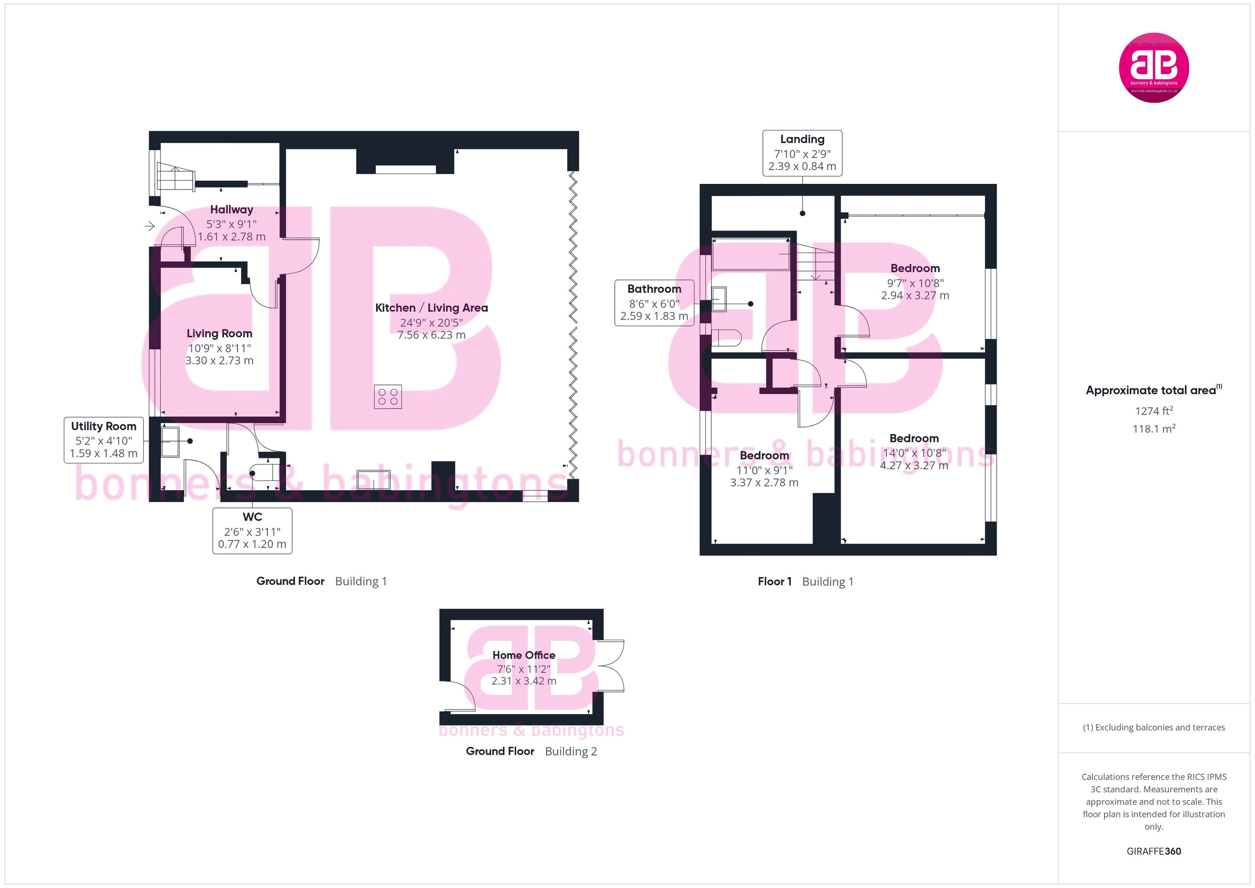 57 Woodcock Avenue, High Wycombe floorplan
