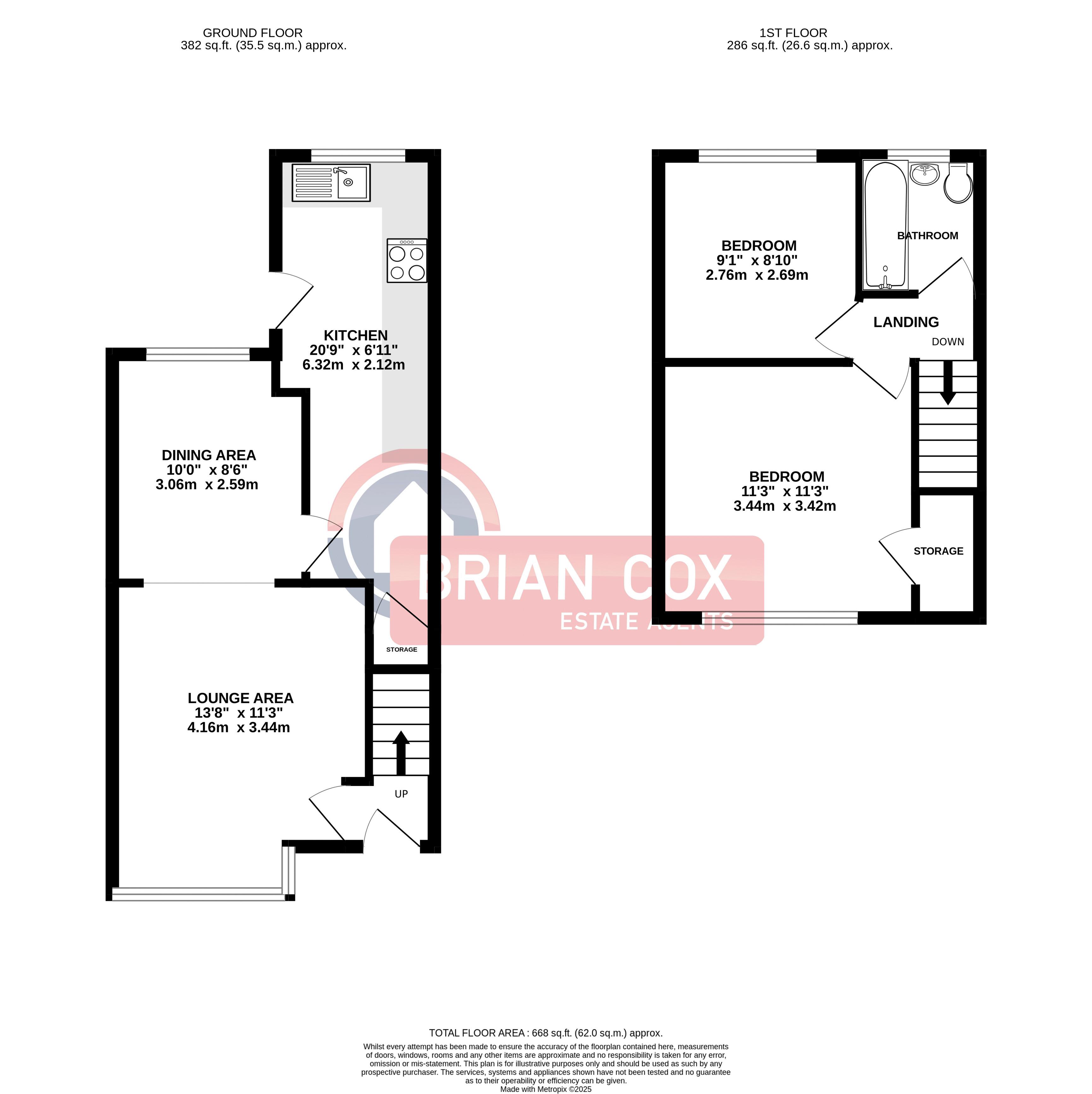 Eastcote Lane, Harrow floorplan