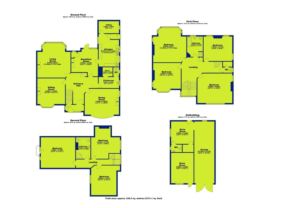 217, Plains Road, Nottingham floorplan