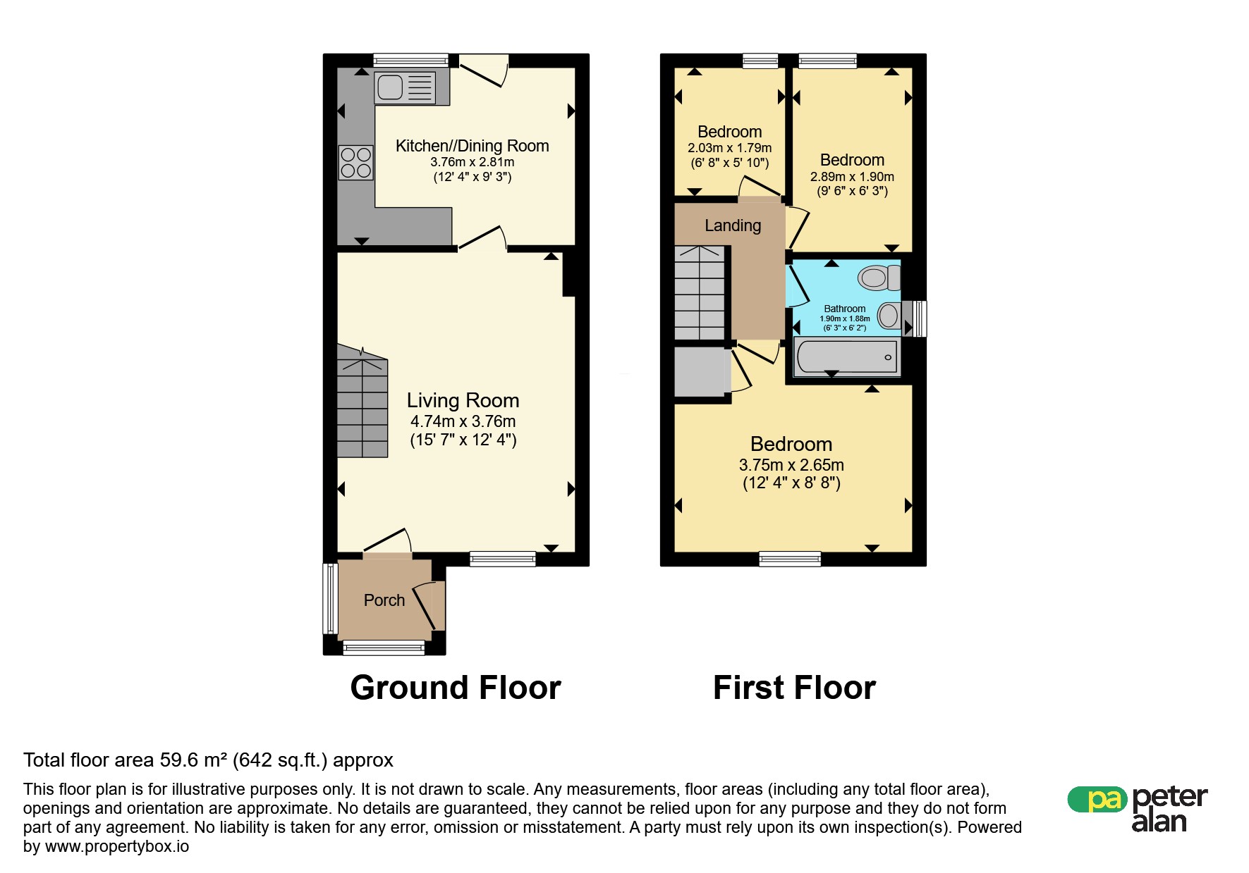 97, Lydstep Road, Barry floorplan