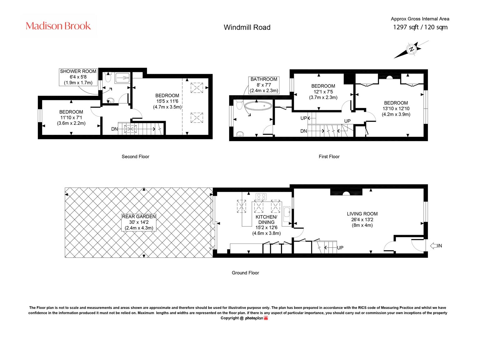 18, Windmill Road, Hampton Hill floorplan
