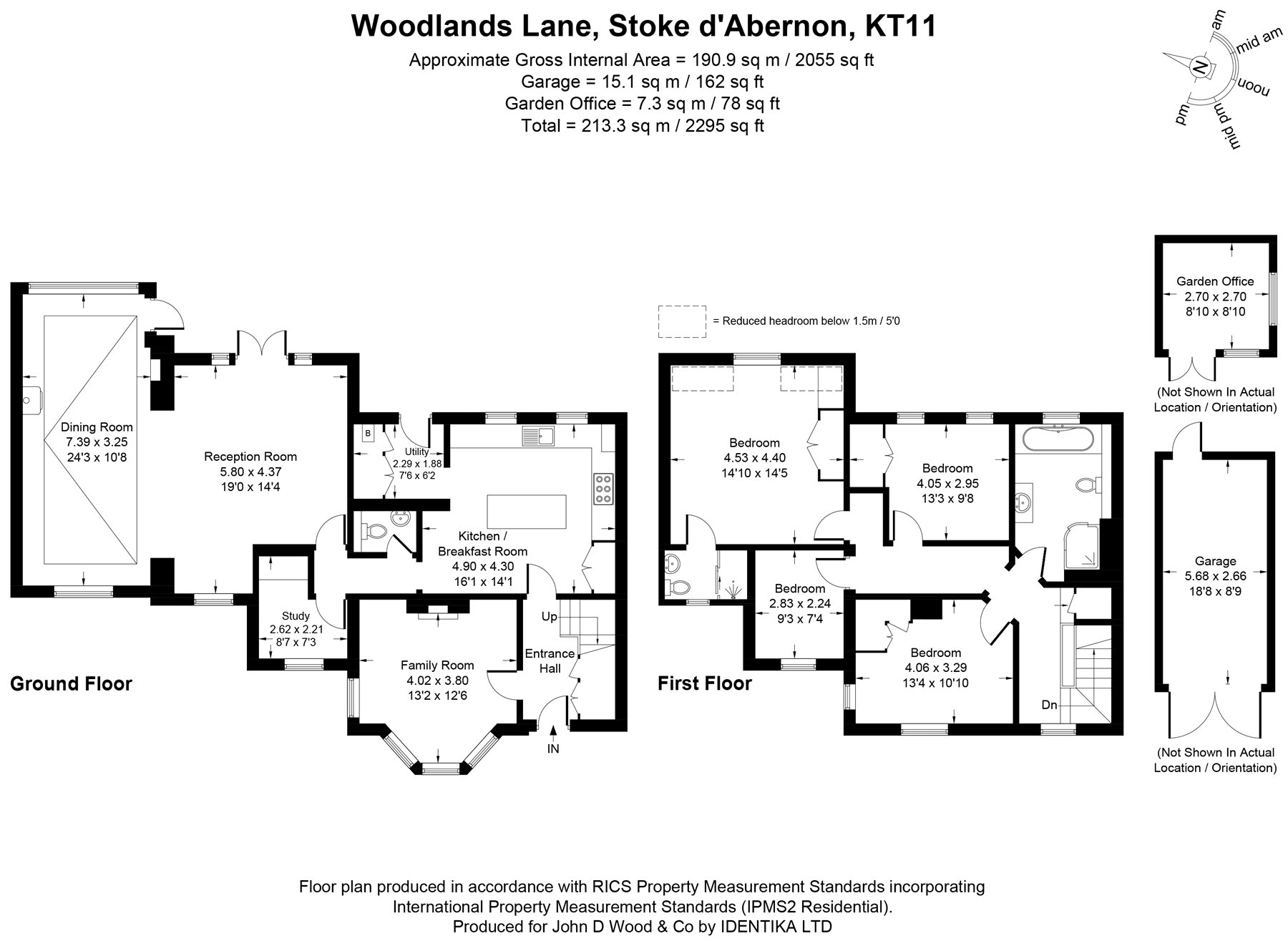 Robins Cob,, Woodlands Lane, Cobham floorplan