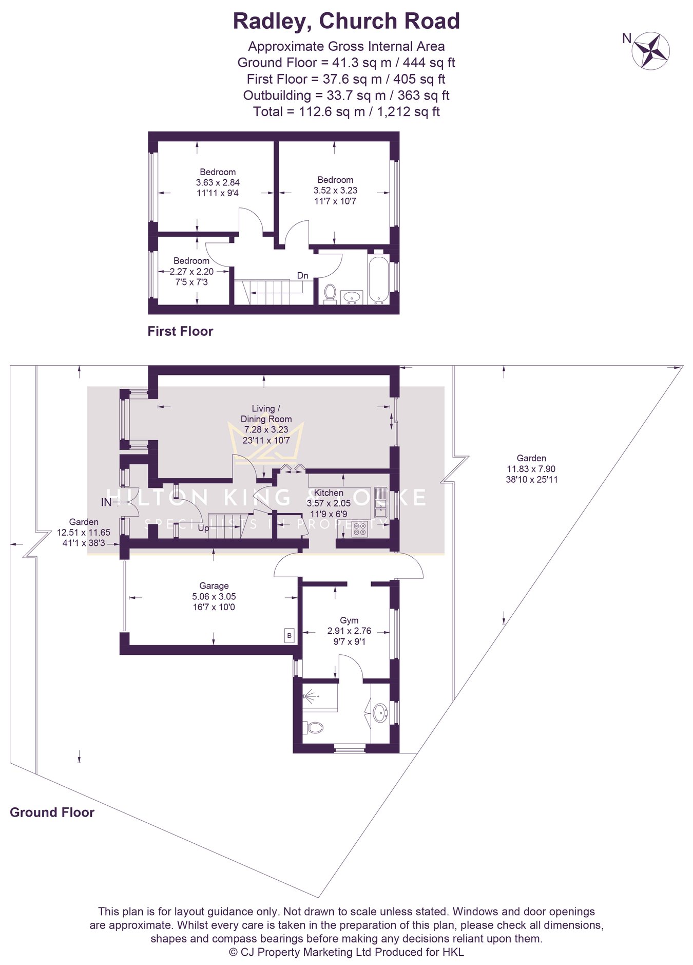 Radley, Church Road, Iver Heath floorplan