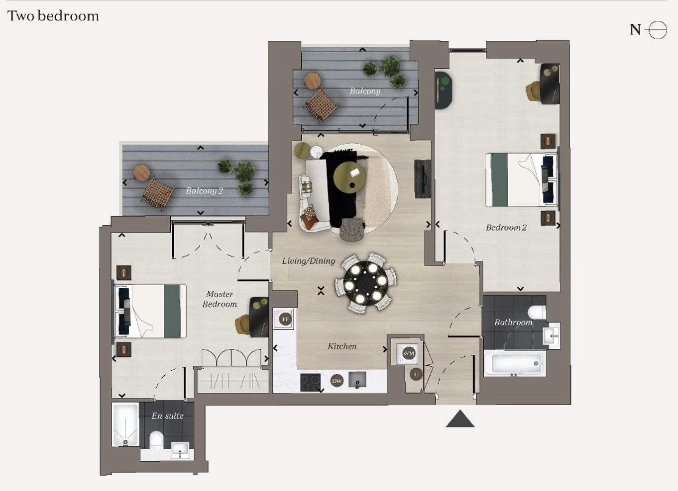 904, Silverleaf House, London floorplan