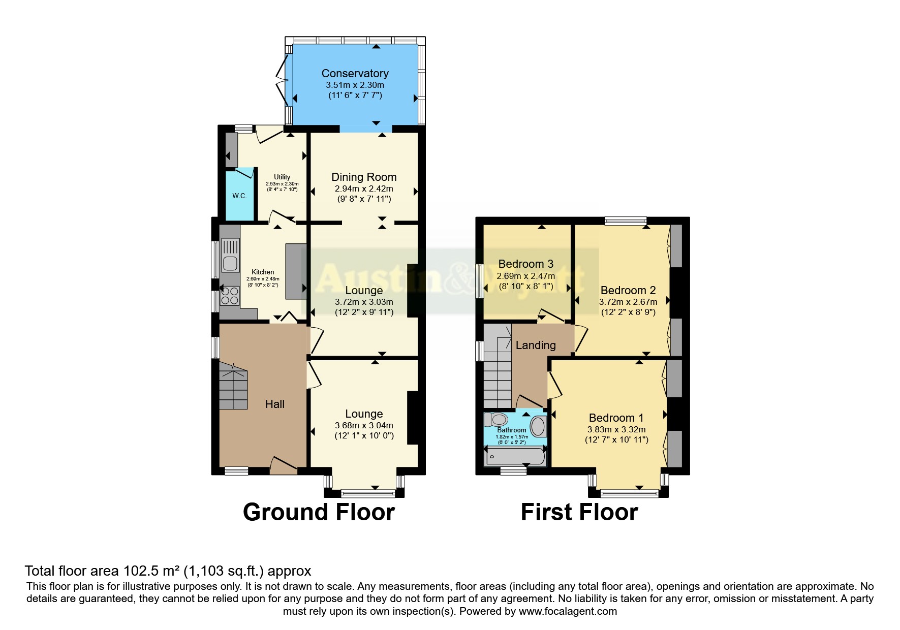 20, Princes Crescent, Lyndhurst floorplan