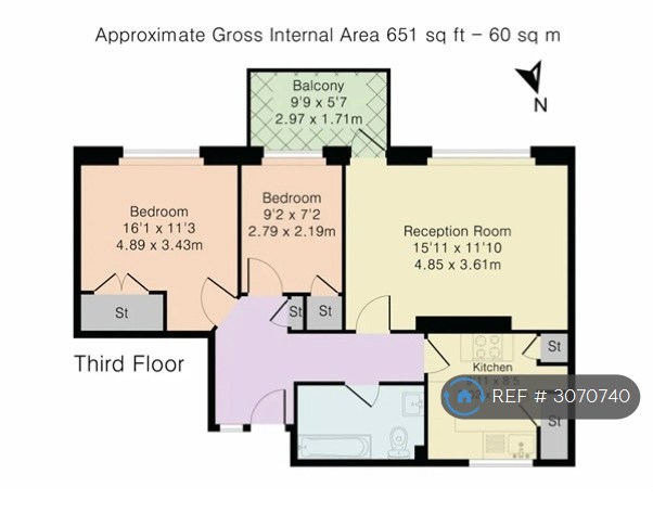 Longbridge Way, London floorplan