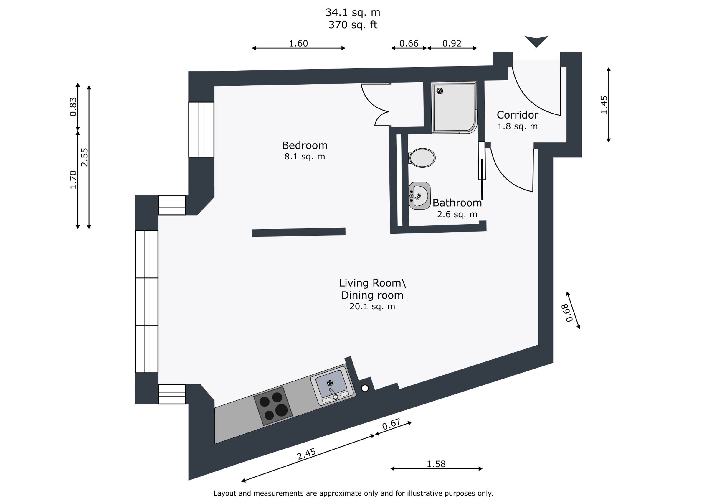 Canfield Gardens, London floorplan