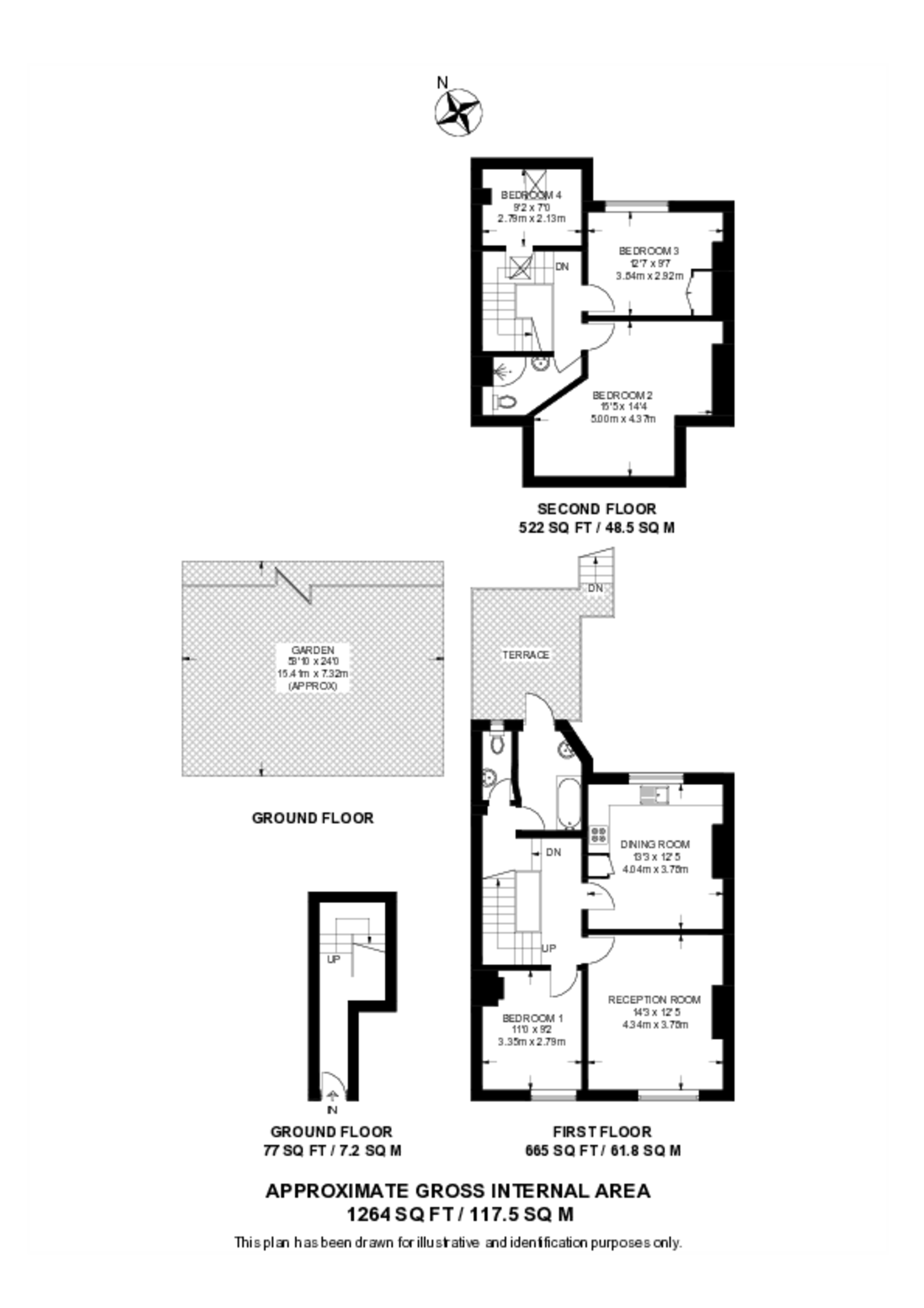 Melfort Road, Thornton Heath floorplan