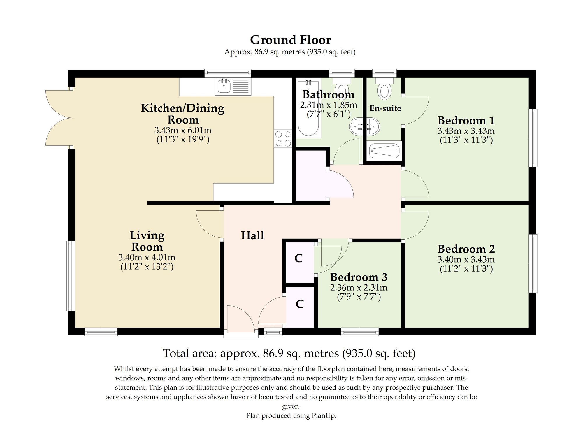 Merganser 4 Spinney Close, Saham Close floorplan