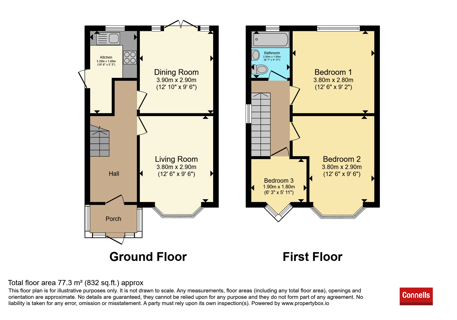 43, Upper Meadow Road, BIRMINGHAM floorplan