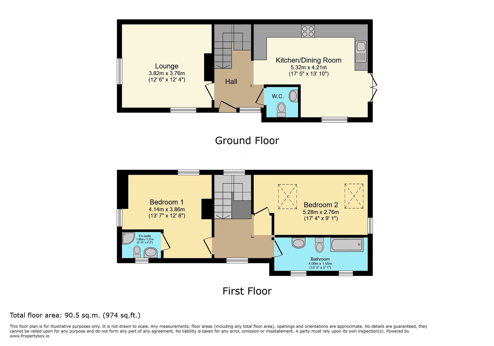 137, Grace Dieu Road, Coalville floorplan