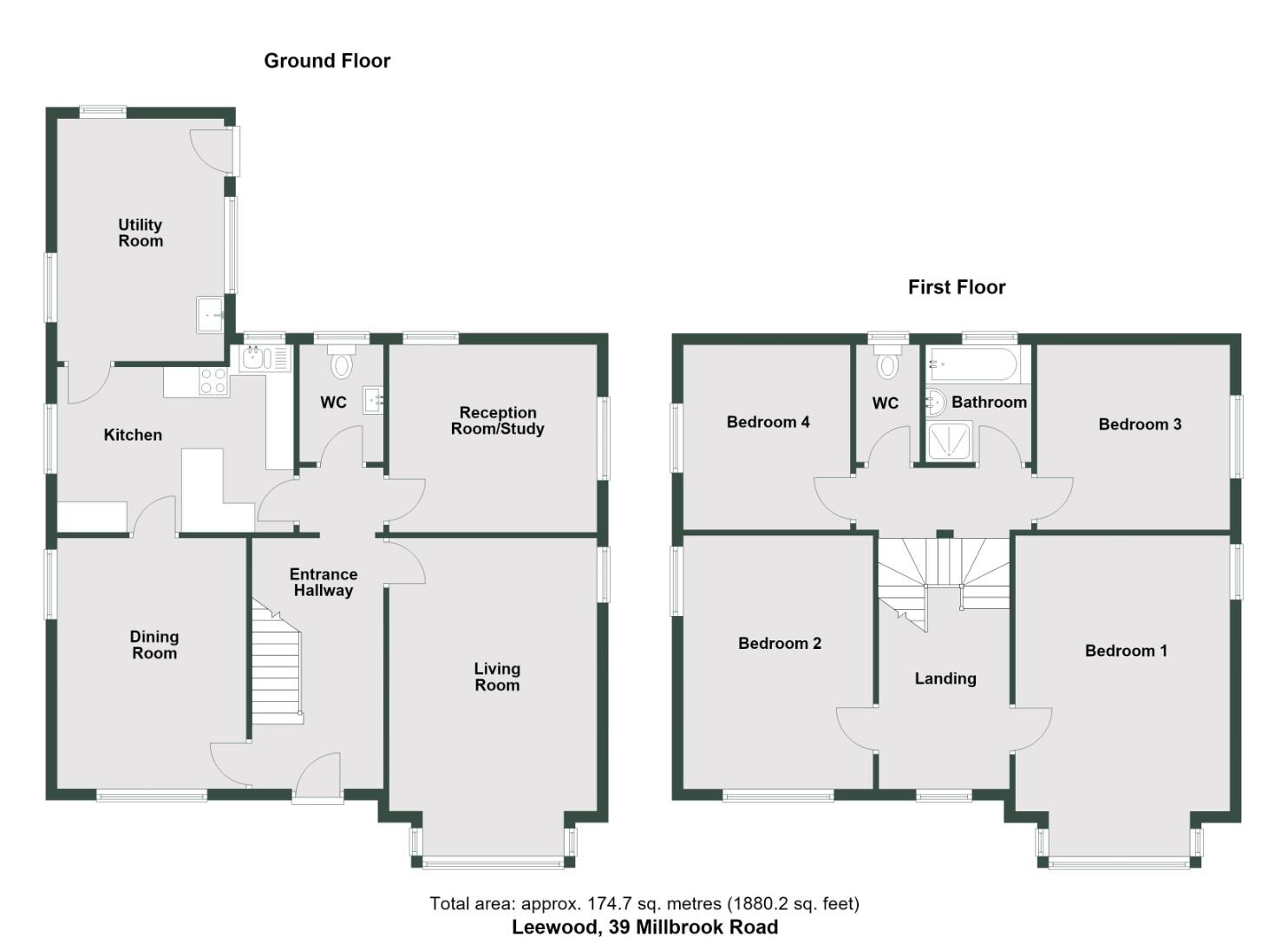 Millbrook Road, Dinas Powys floorplan